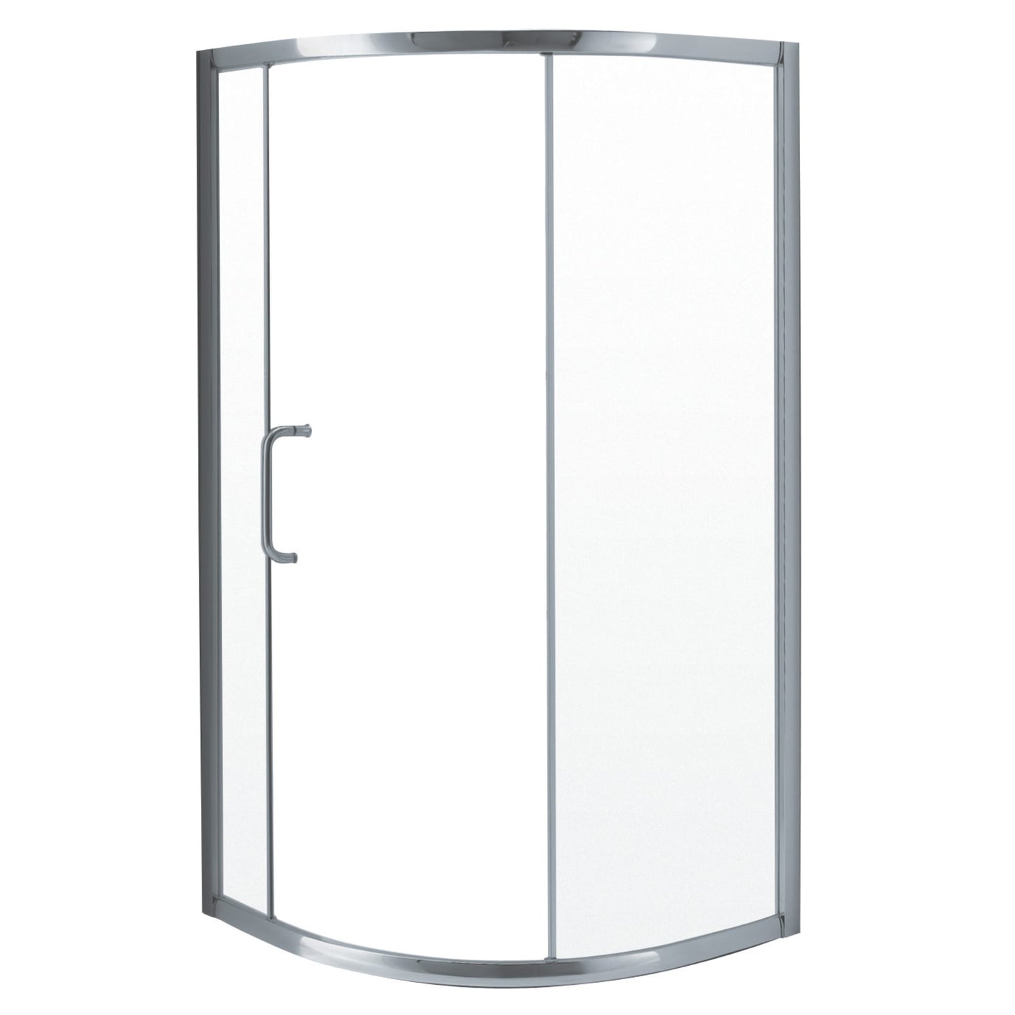 Neptune Cologne 6 Mm For Corner Installation With Clear Glass In 36 x 36 x 71-Inch Sliding Shower Door