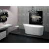 Neptune Paris F1 3266 AFR Acrylic Freestanding End Drain Bathtub in White