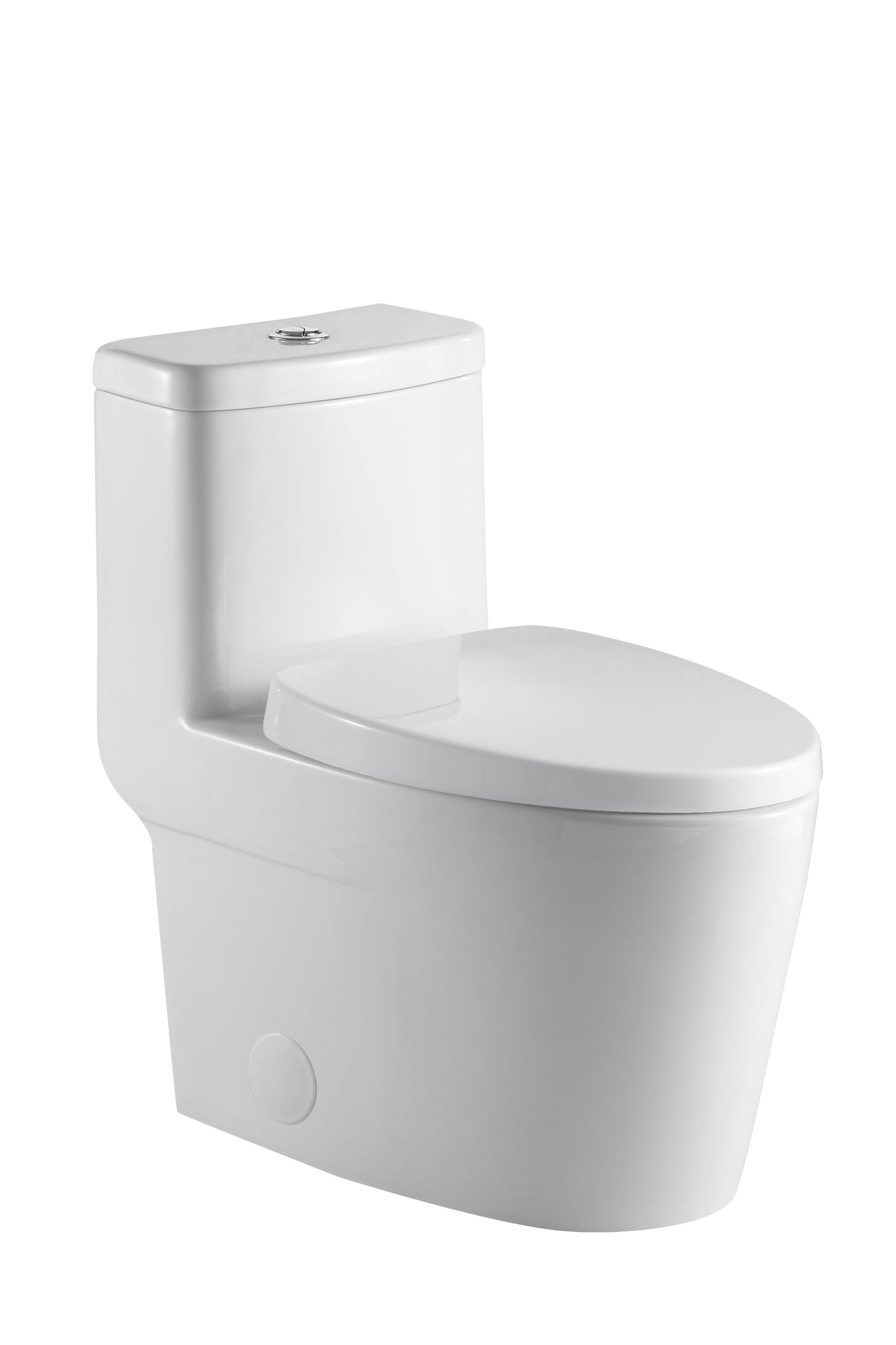 Neptune Zen 4.1/6L Dual Flush Elongated One-Piece Toilet in White