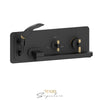 Tenzo Tub FIller With Retractable Hose And Swivel Spout Wall-Mount Bathtub