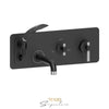 Tenzo Tub FIller With Retractable Hose Wall-Mount Bathtub