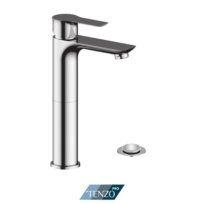 Tenzo Tall Lavatory Galia Single-Hole Bathroom Faucet