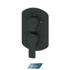 Tenzo Trim For 3 Functions Pressure-Balance Valve Galia Pressure-Balance 3-Way Shower Trim