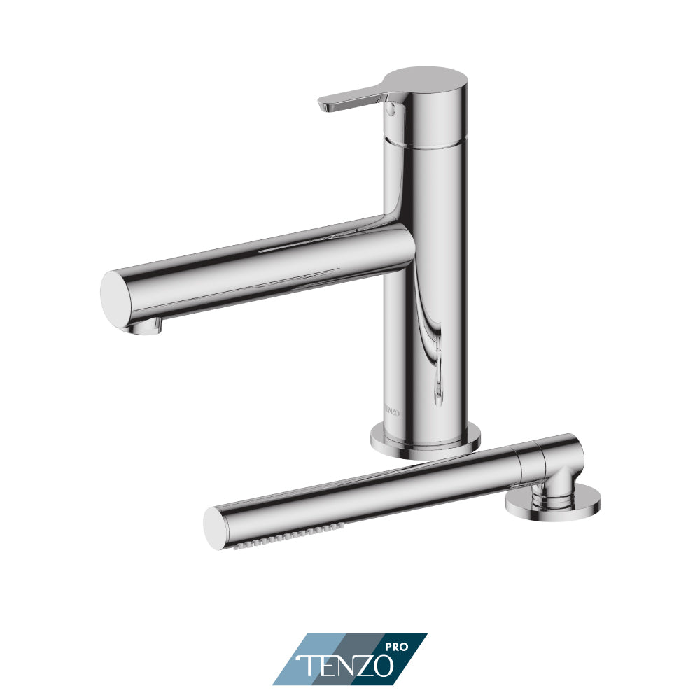 Tenzo 2 Pieces Deck-Mount Tub Filler