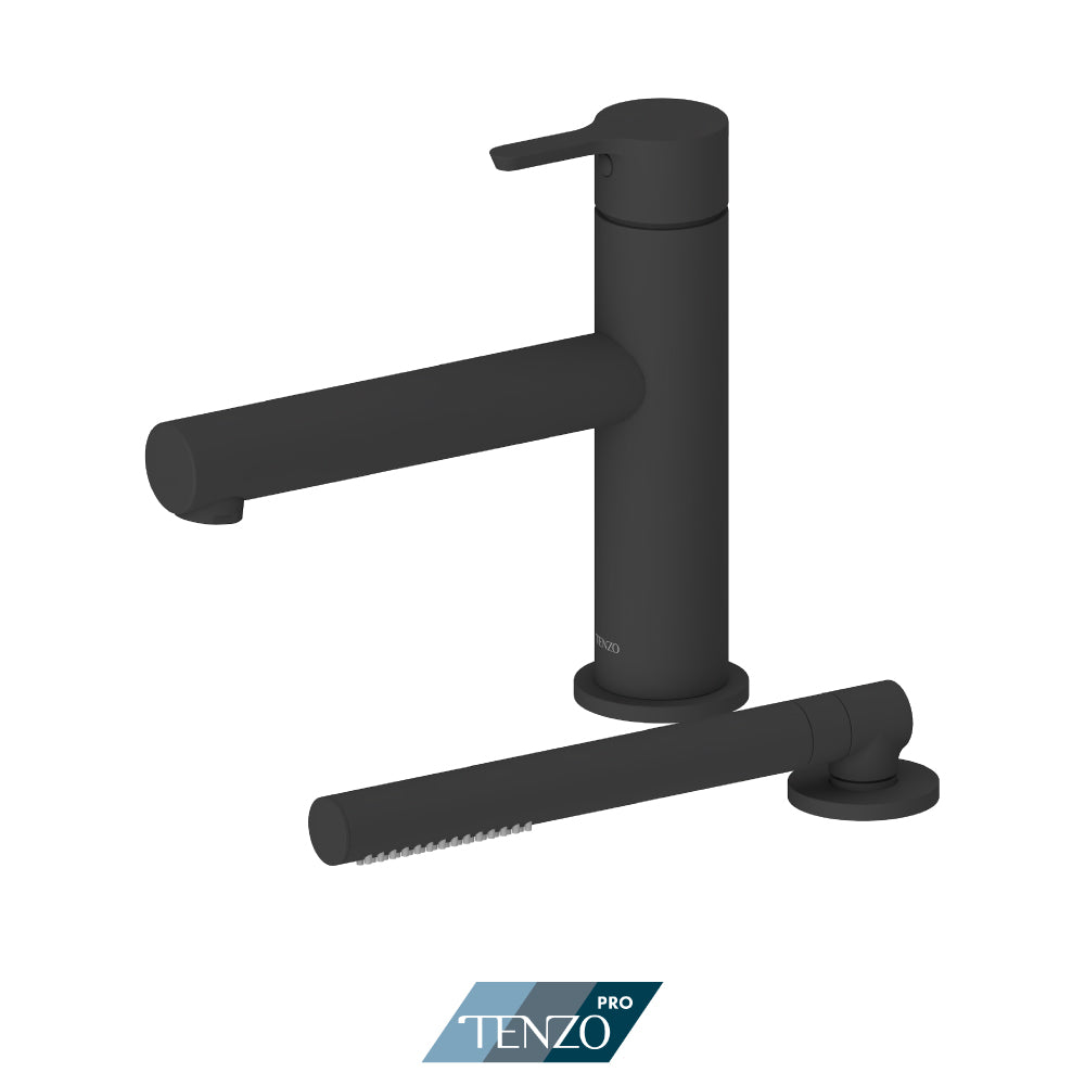 Tenzo 2 Pieces Deck-Mount Tub Filler