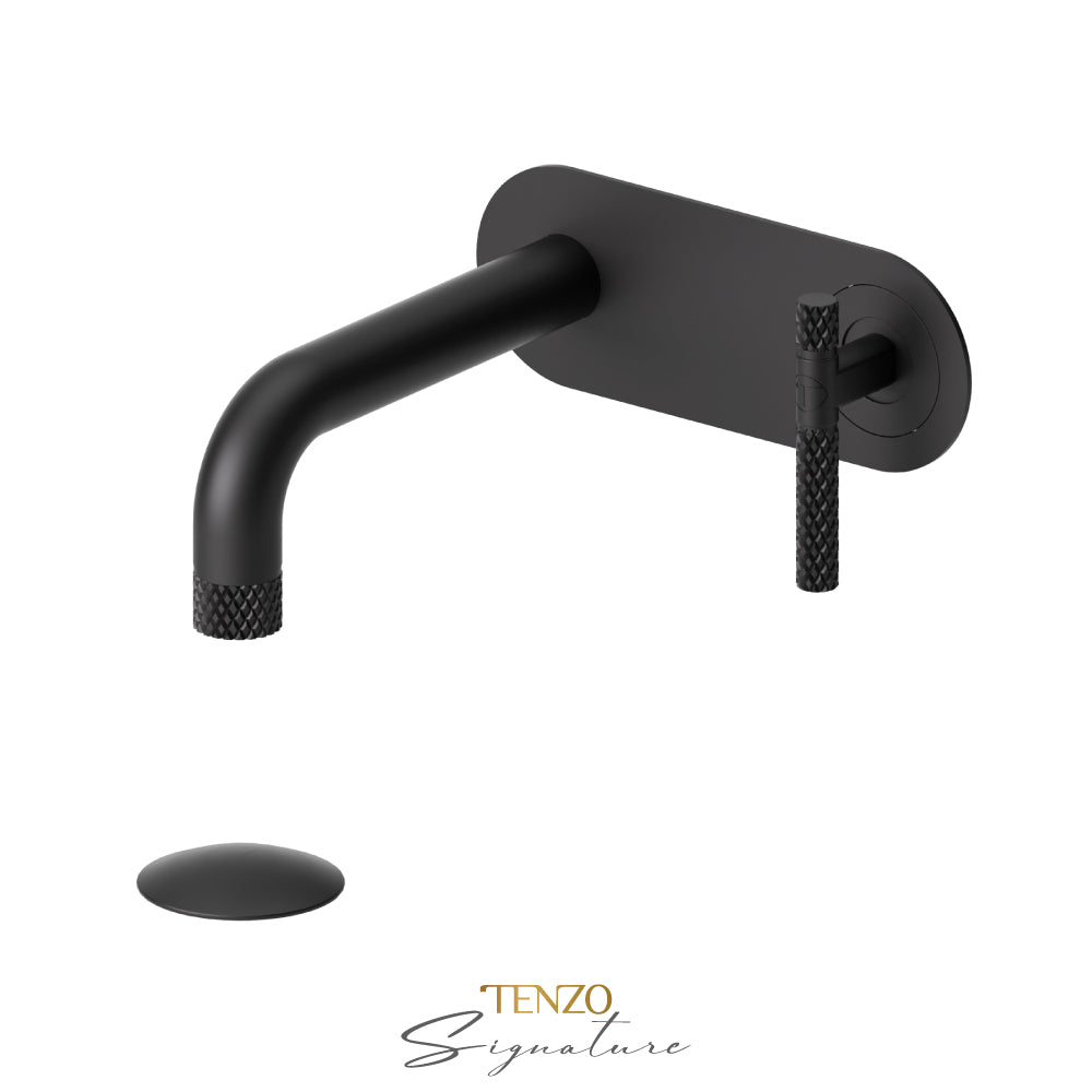 Tenzo Lavatory With Drain Wall-Mount Bathroom Sink