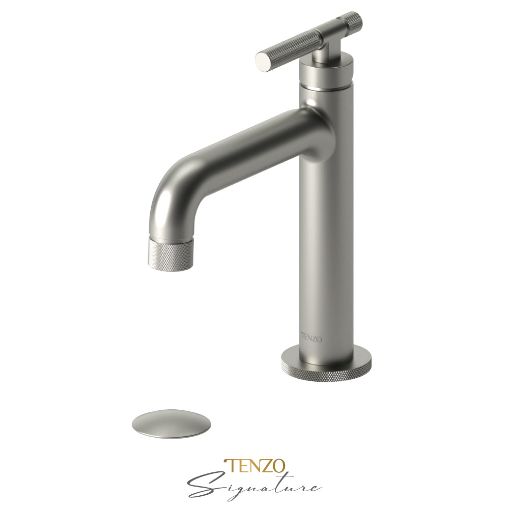 Tenzo Lavatory With Drain Bathroom Sink