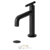 Tenzo Lavatory With Drain Bathroom Sink