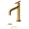 Tenzo Lavatory With Drain Bathroom Sink