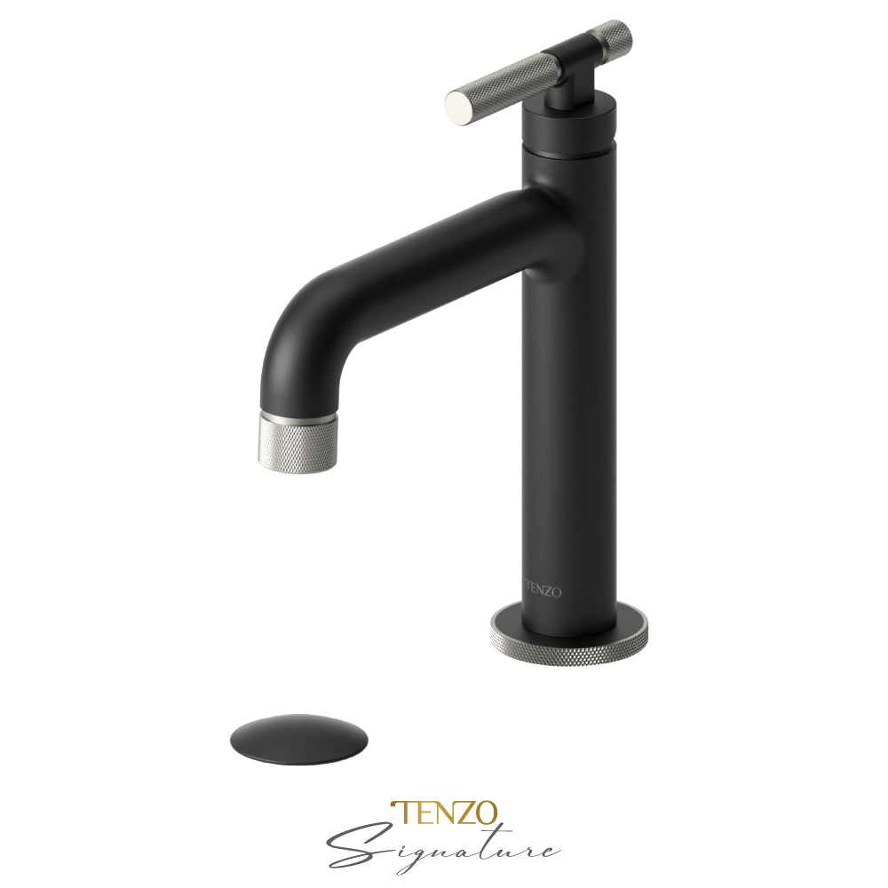 Tenzo Lavatory With Drain Bathroom Sink