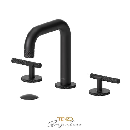 Tenzo Lavatory With Drain 8-Inch Bathroom Sink