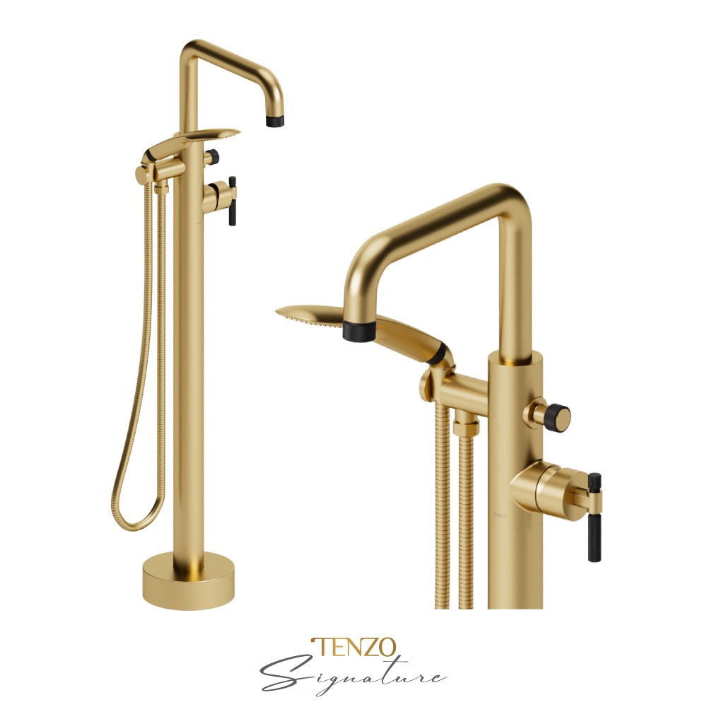 Tenzo Tub FIller Freestanding Bathtub