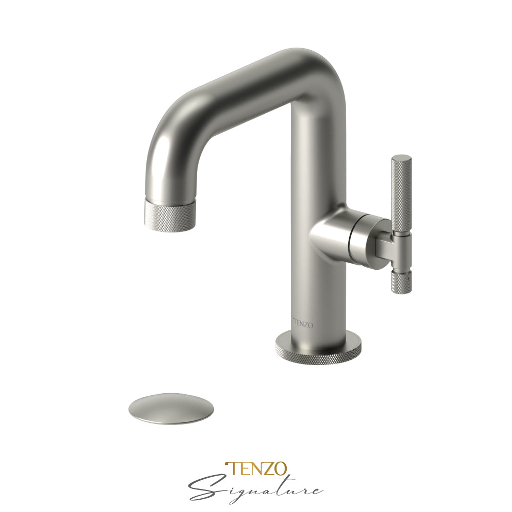 Tenzo Lavatory With Drain Bathroom Sink