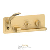 Tenzo Tub FIller With Retractable Hose And Swivel Spout Wall-Mount Bathtub