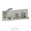 Tenzo Tub FIller With Retractable Hose And Swivel Spout Wall-Mount Bathtub