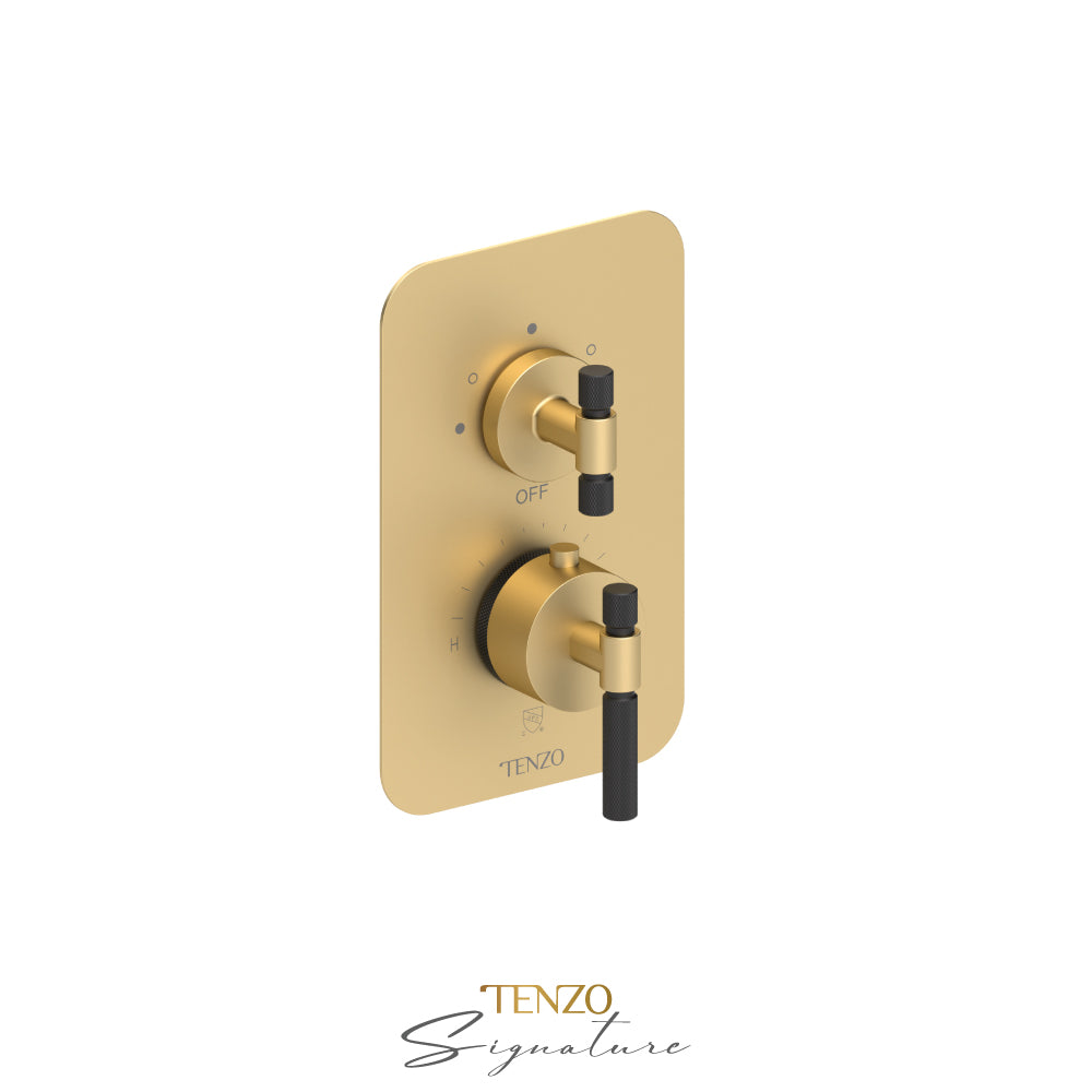 Tenzo T-box 3 Functions With Diverter Thermostatic Shower Rough-In – 3-Way
