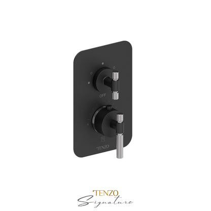 Tenzo T-box 3 Functions With Diverter Thermostatic Shower Rough-In – 3-Way