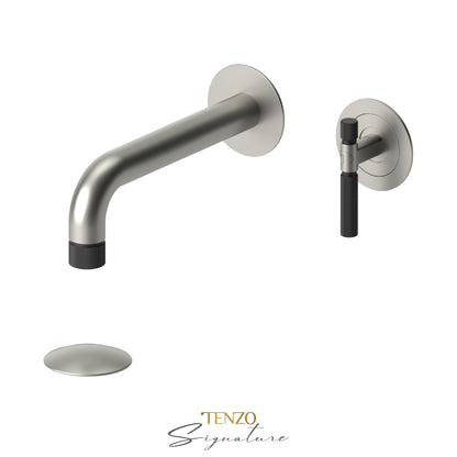 Tenzo Lavatory With Drain Wall-Mount Bathroom Sink