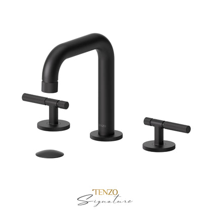 Tenzo Lavatory With Drain 8-Inch Bathroom Sink