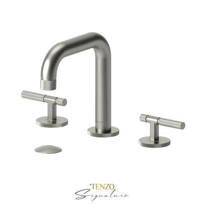 Tenzo Lavatory With Drain 8-Inch Bathroom Sink