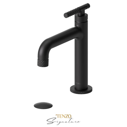 Tenzo Lavatory With Drain Bathroom Sink