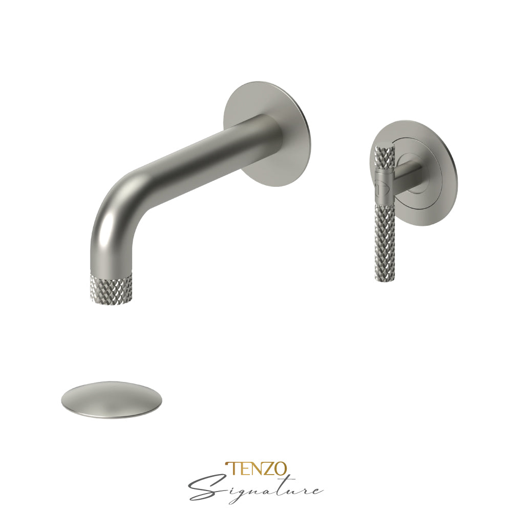 Tenzo Lavatory With Drain Wall-Mount Bathroom Sink