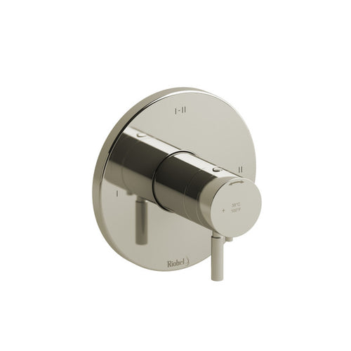 RIOBEL Riu 1/2" Thermostatic & Pressure Balance Trim With 3 Functions (Shared)