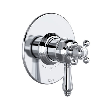 ROHL 1/2" Thermostatic & Pressure Balance Trim With 2 Functions (No Share) With Lever Handle