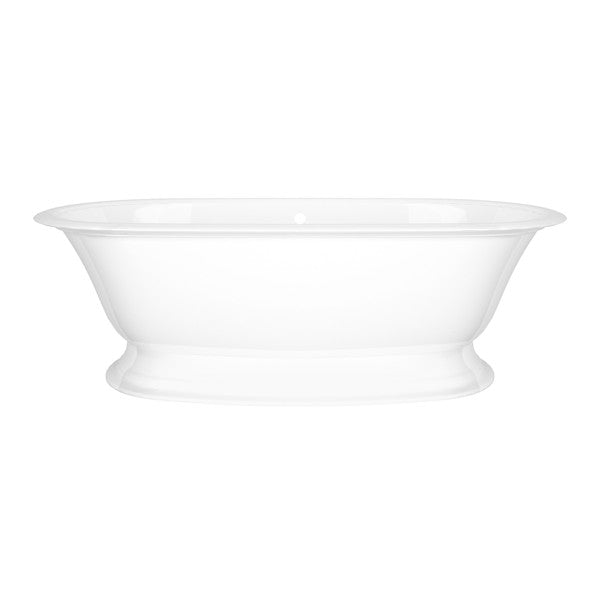 Victoria + Albert Elwick 75" x 36" Freestanding Soaking Pedestal Bathtub With Void