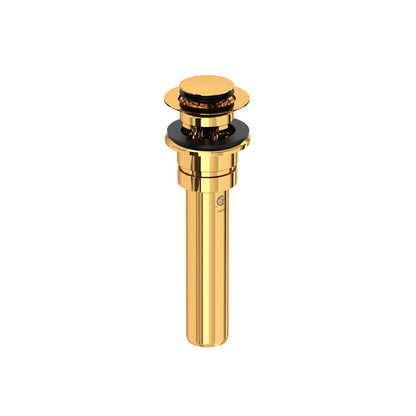 Perrin & Rowe Lavatory Push Drain With Overflow