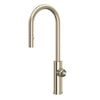ROHL Eclissi Pull-Down Bar & Food Prep Kitchen Faucet With C-Spout Less Handle