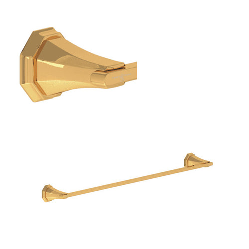Perrin & Rowe Deco™ 24" Towel Bar