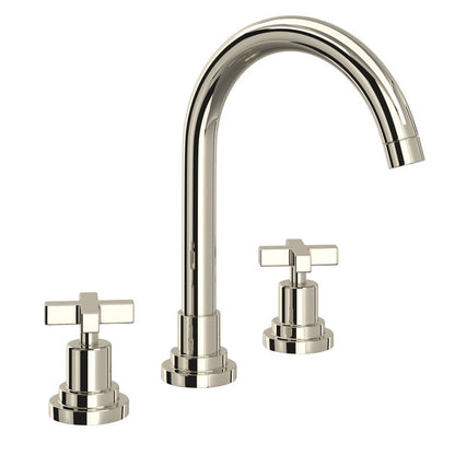 ROHL Lombardia C-Spout Widespread Bathroom Faucet
