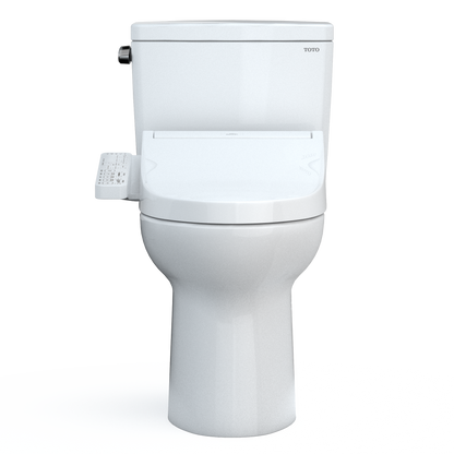 Toto Drake Washlet+ C2 Two-Piece Toilet 1.28 gpf - Elongated  Regular Height