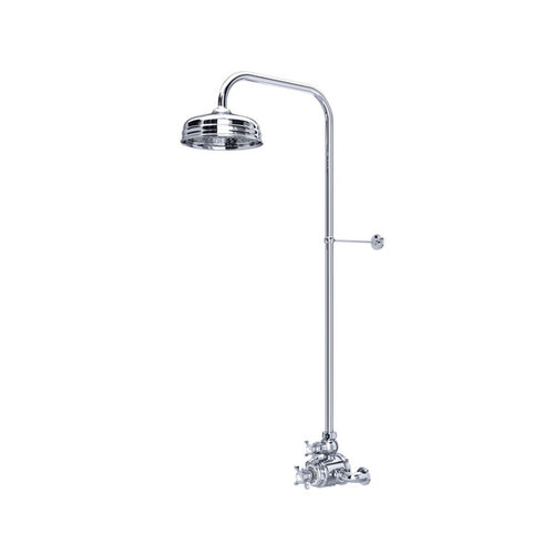 Perrin & Rowe Edwardian™ 3/4" Exposed Wall Mount Thermostatic Shower System