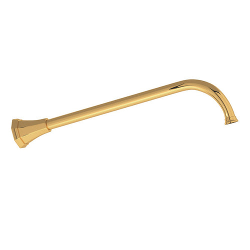 Perrin & Rowe Deco 15" Overhead Wall Mount Shower Arm