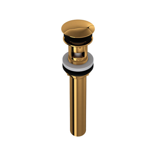 Perrin & Rowe Slotted Touch Seal Dome Drain With 6" Tailpiece