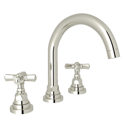 ROHL San Giovanni™ Widespread Lavatory Faucet With C-Spout