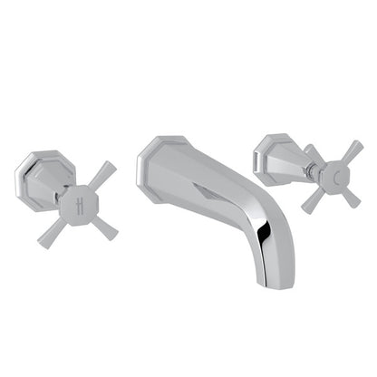Perrin & Rowe Deco™ Wall Mount Lavatory Faucet Trim