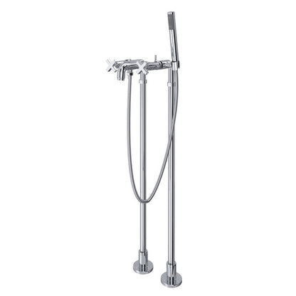 ROHL Lombardia® Floor Mount Tub Filler
