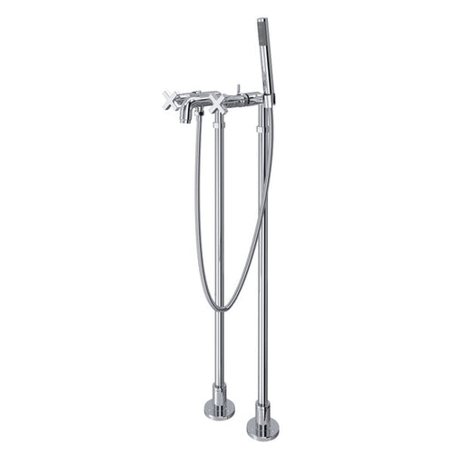 ROHL Lombardia® Floor Mount Tub Filler