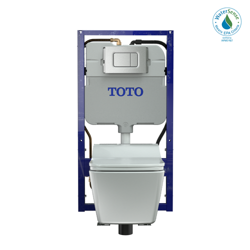 Toto SP WASHLET®+ SX Wall-Hung Toilet - 1.28 GPF & 0.9 GPF - Auto Flush Kit
