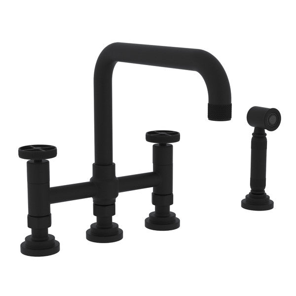 ROHL Campo™ Bridge Kitchen Faucet With Side Spray