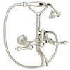 ROHL Exposed Wall Mount Tub Filler With Handshower