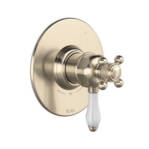 ROHL 1/2" Thermostatic & Pressure Balance Trim With 3 Functions (No Share) With Lever Handle