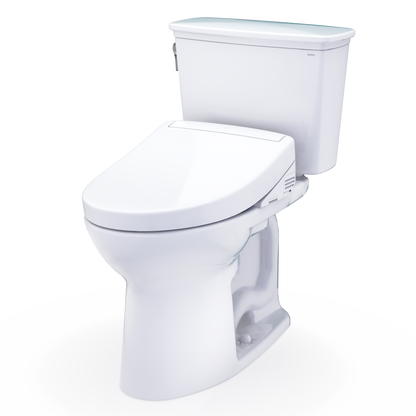 Toto Drake® Transitional Washlet®+ S5 Two-Piece Toilet - 1.28 Gpf - Universal Height