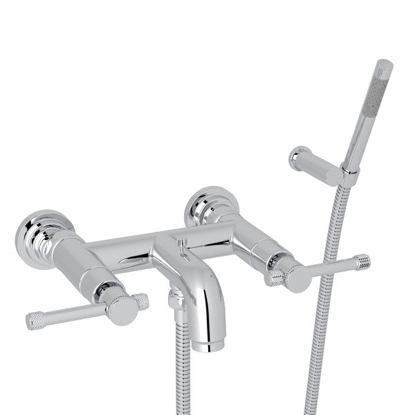 ROHL Campo Wall Mount Exposed Tub Filler With Handshower