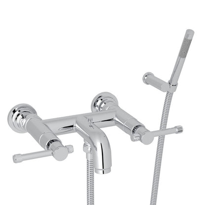 ROHL Campo Wall Mount Exposed Tub Filler With Handshower