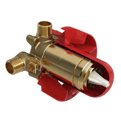 Riobel 1/2 Inch Pressure Balance Rough-In Valve With 1 Function - Unfinished - R51 - Golzar Home