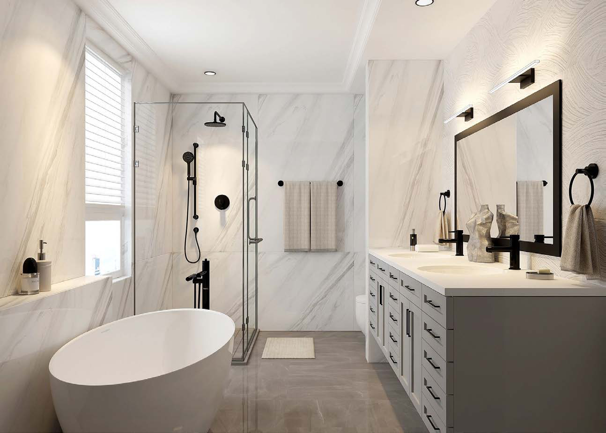 Riobel ST5BK – installed interior view, official Riobel 2026 catalogue